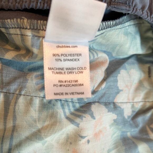 Chubbies The Ice Caps Everywear Casual Pants Size XL Blue - Picture 8 of 8